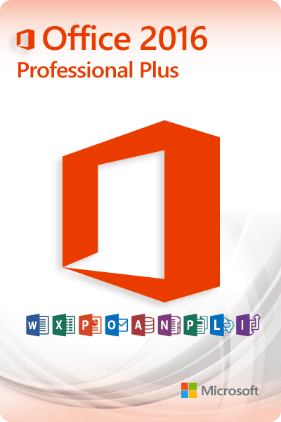 Microsoft Office 2016 Professional Plus License for 3 devices