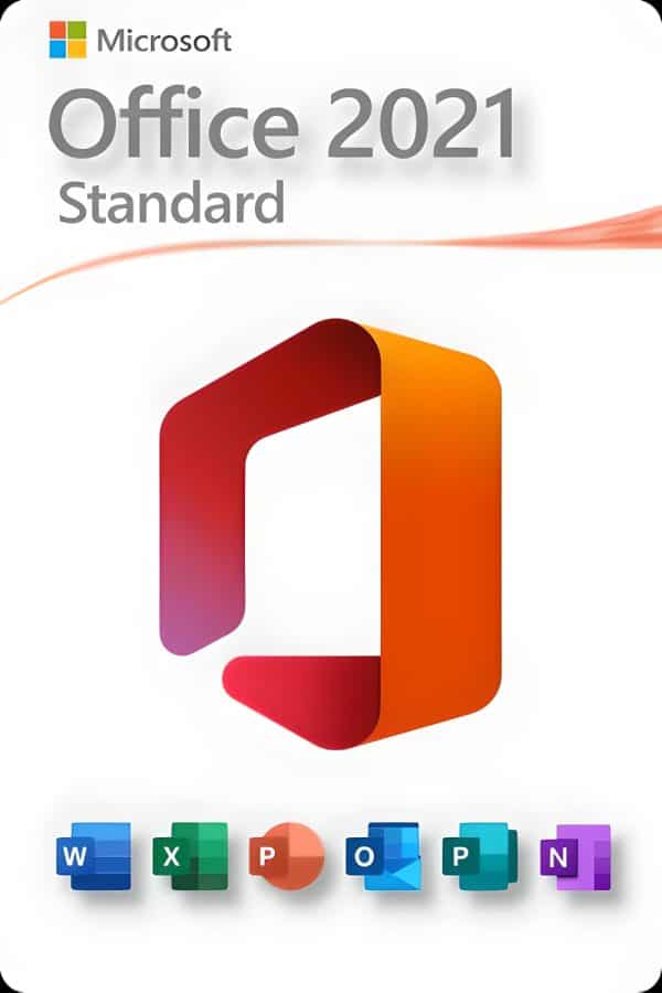 Microsoft Office 2021 Standard License for 3 devices