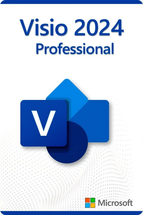 Microsoft Visio 2024 Professional License for 3 devices