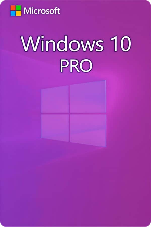 Microsoft Windows 10 Professional License for 3 devices